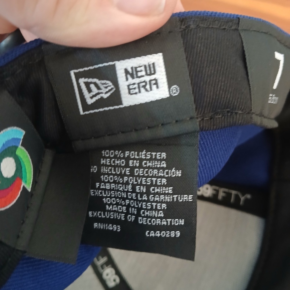 Dominican Republic Hat Mens Fitted 7 New Era 59FIFTY World Baseball Classic WBC - Picture 8 of 9